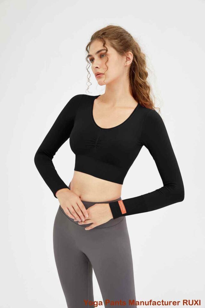 เสื้อเชิ้ตติดกระดุมแห้งไว RUXI