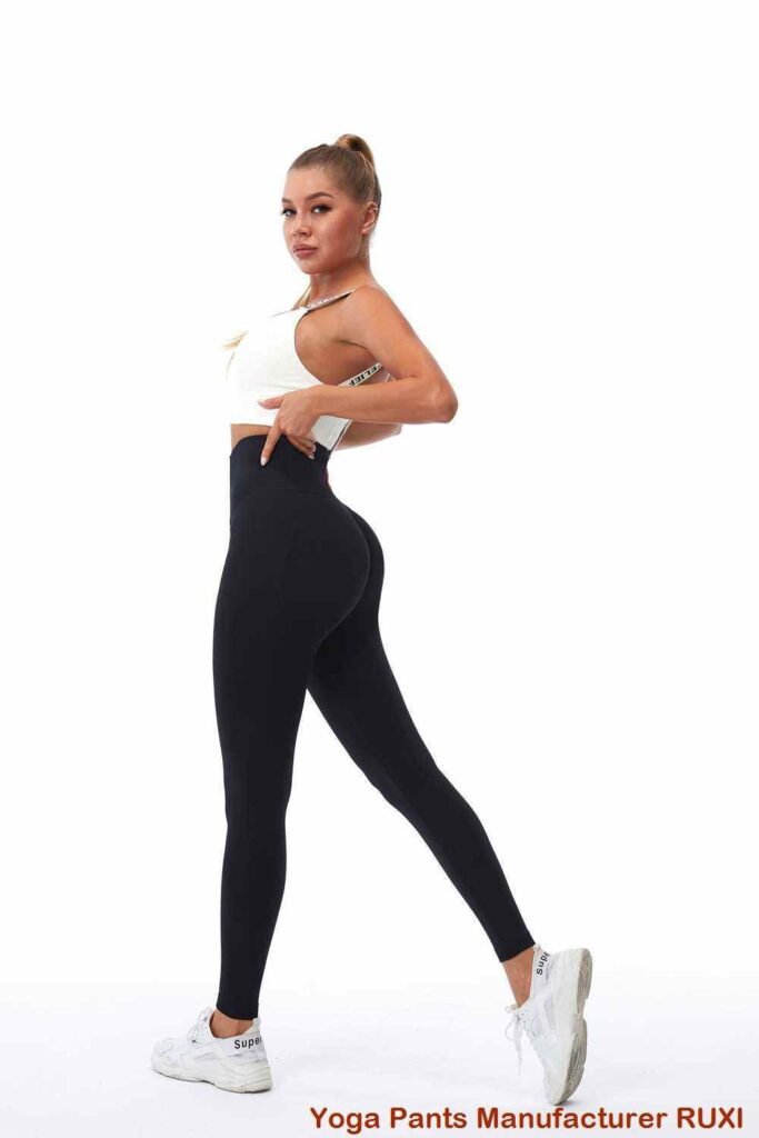 กางเกงโยคะขาบาน RUXI tg98