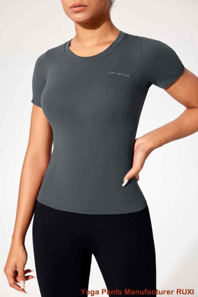 กางเกงโยคะขาสั้น RUXI tg171