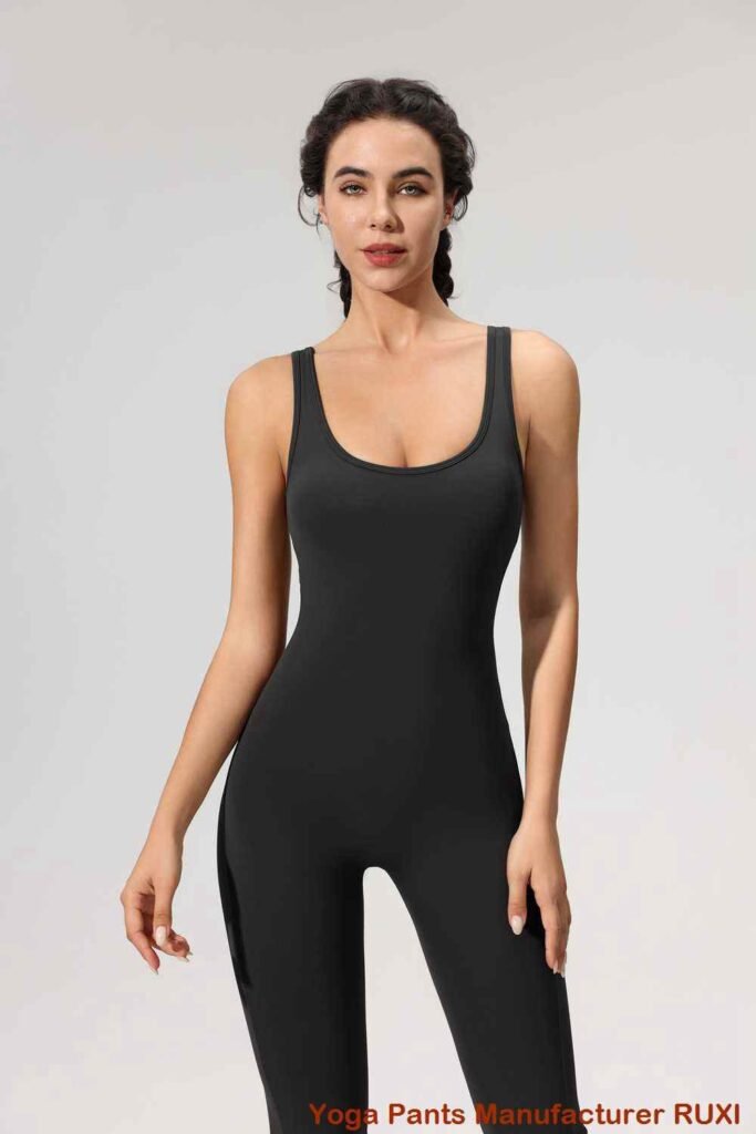 กางเกงโยคะมีกระเป๋า RUXI tg200