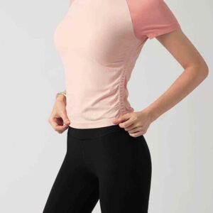 เสื้อชั้นในกีฬาสีชมพูอ่อน RUXI