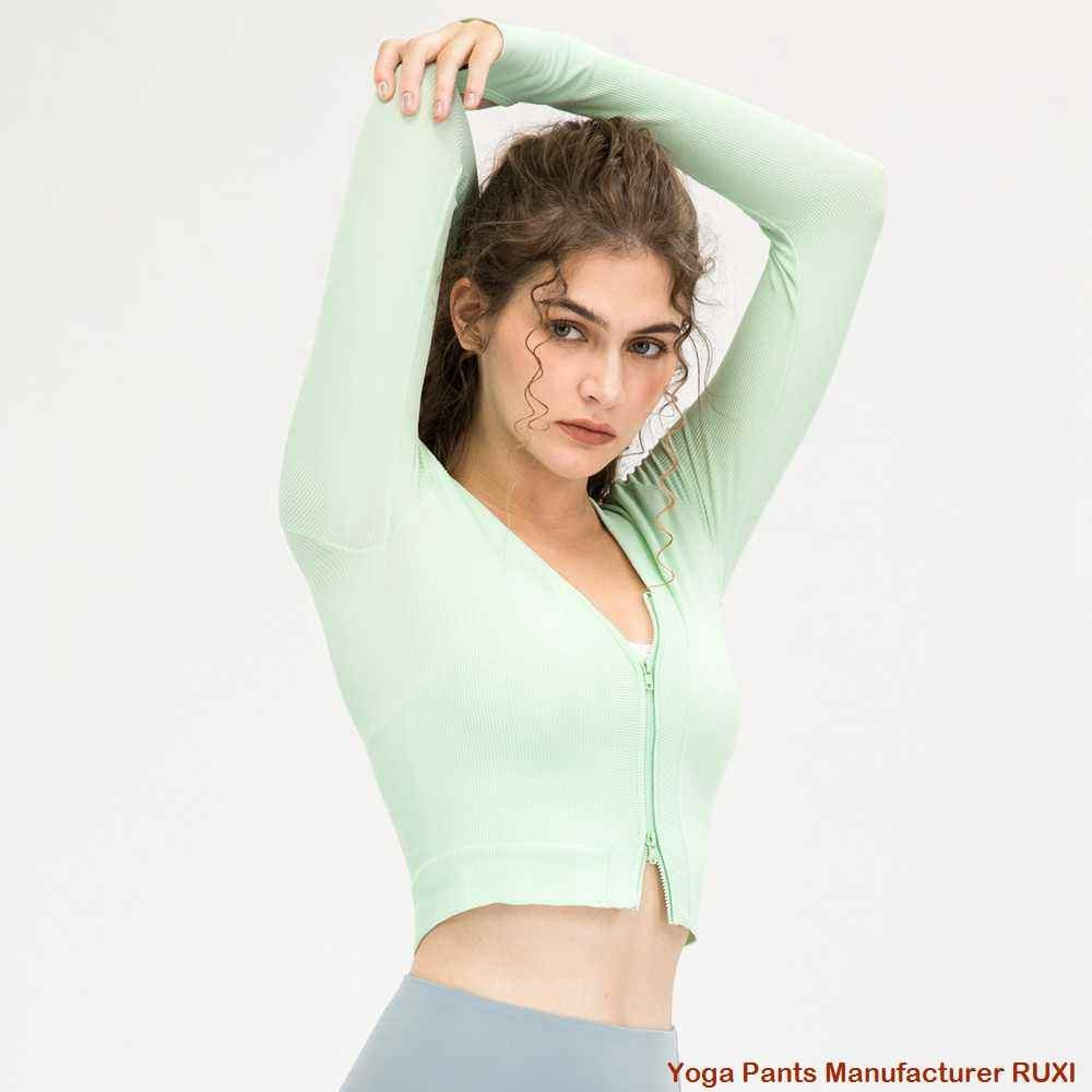 กางเกงโยคะสีชมพู RUXI tg11