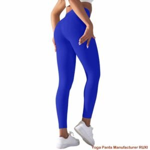 กางเกงเลกกิ้งเอวสูงทรงบาน RUXI