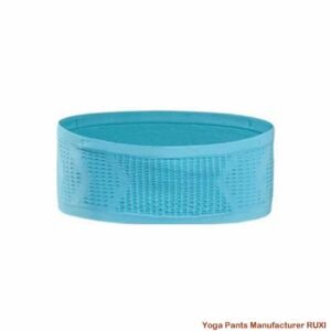 กางเกงโยคะพับซ้อน สีชมพู RUXI