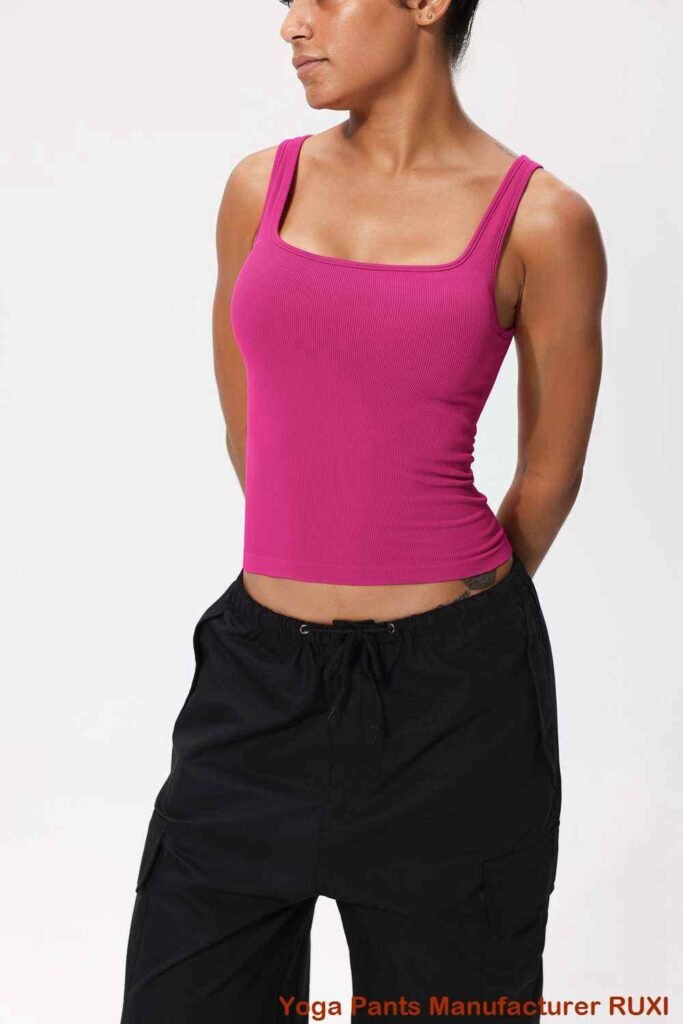 กางเกงขาสั้นเอวสูงแห้งไว RUXI