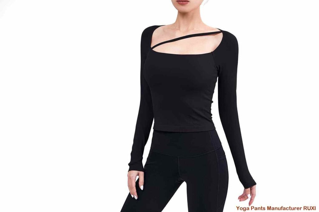 กางเกงโยคะคอตตอน RUXI tg08