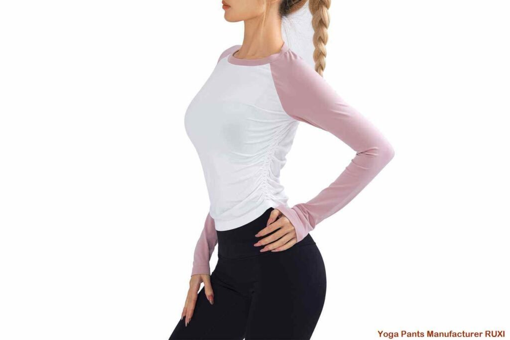 เสื้อกั๊กวิ่งสีขาว RUXI tg2388