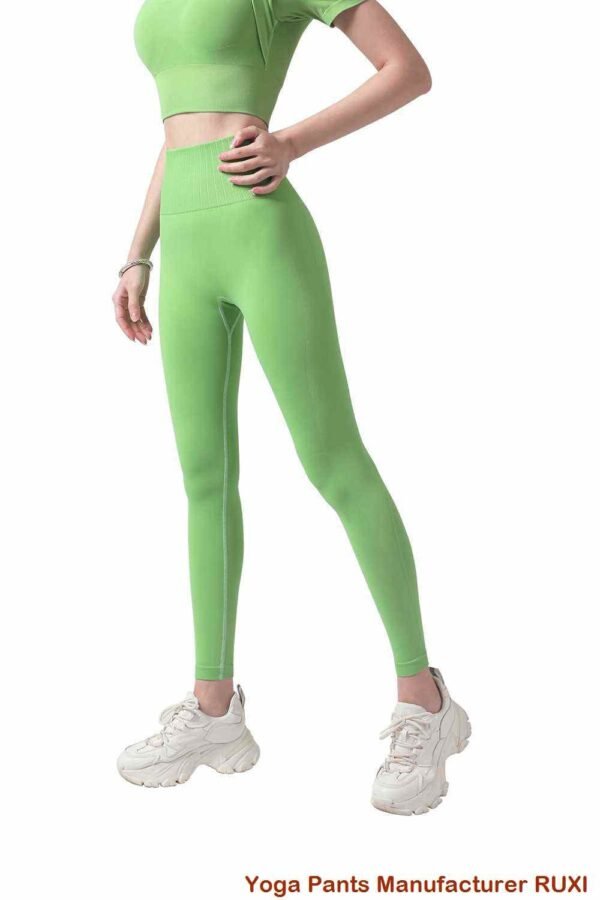 กางเกงโยคะสีเทาเฮเทอร์ RUXI