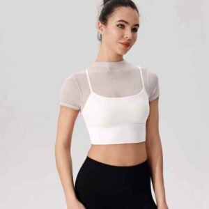 เสื้อกั๊กกีฬาครอป RUXI tg2572